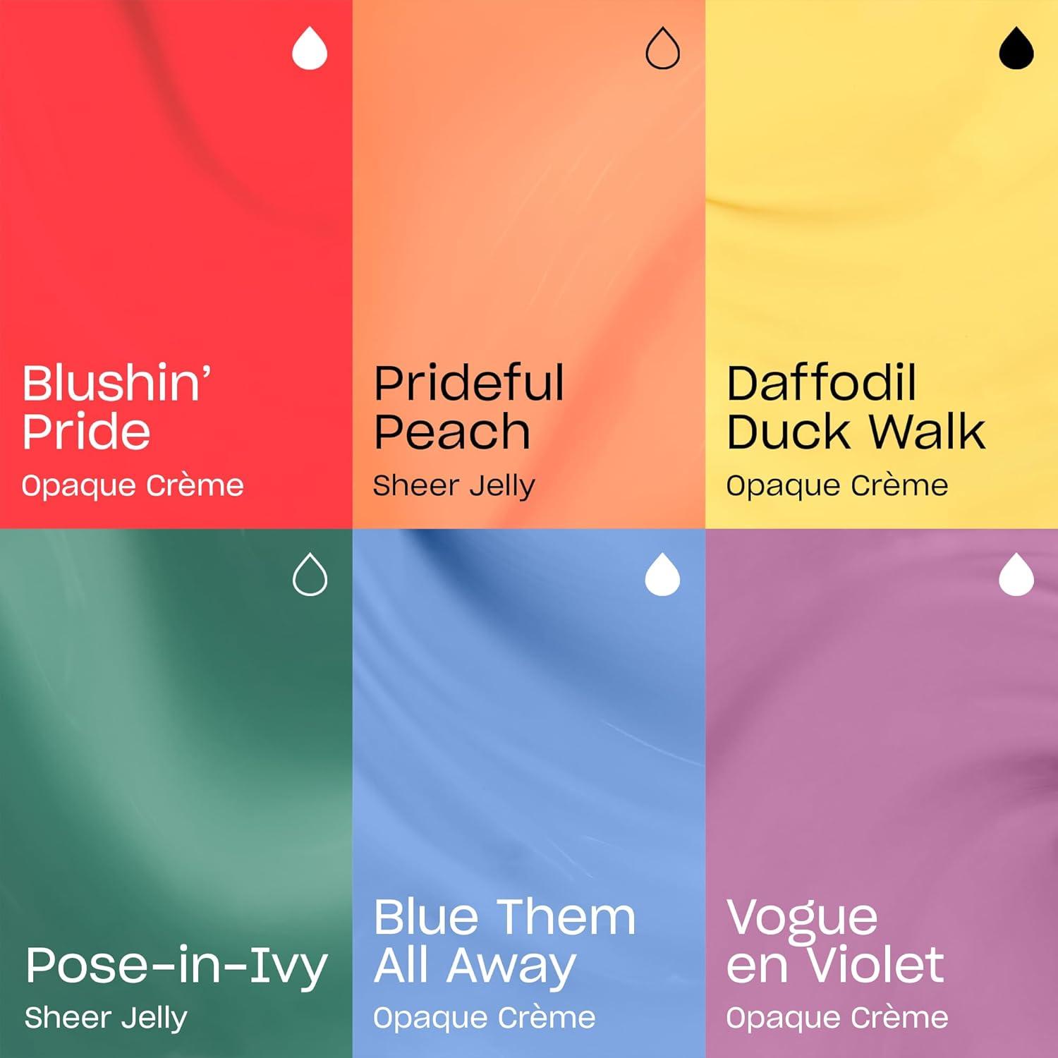 imageOPI Nail Lacquer Gift Sets  Creme ampamp Shimmer Shades  Chip Resistant Nail Polish  Summer Fall ampamp Winter Holiday 2025 Collections  Mini PacksSummer Shades  6PC Mini Nail Lacquer  Gift Set