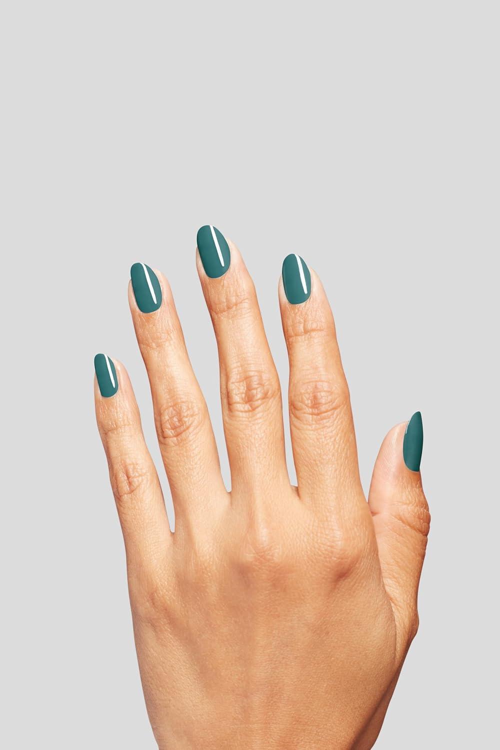 imageOPI Nail Lacquer Nail Polish  Opaque Crme and Sheer Nail Polish Shades  Fast Drying Streak Free and Chip Resistant Wear  Whats Your Manitude  Fall 2025Baby Teel  Opaque Cool Dark Teal