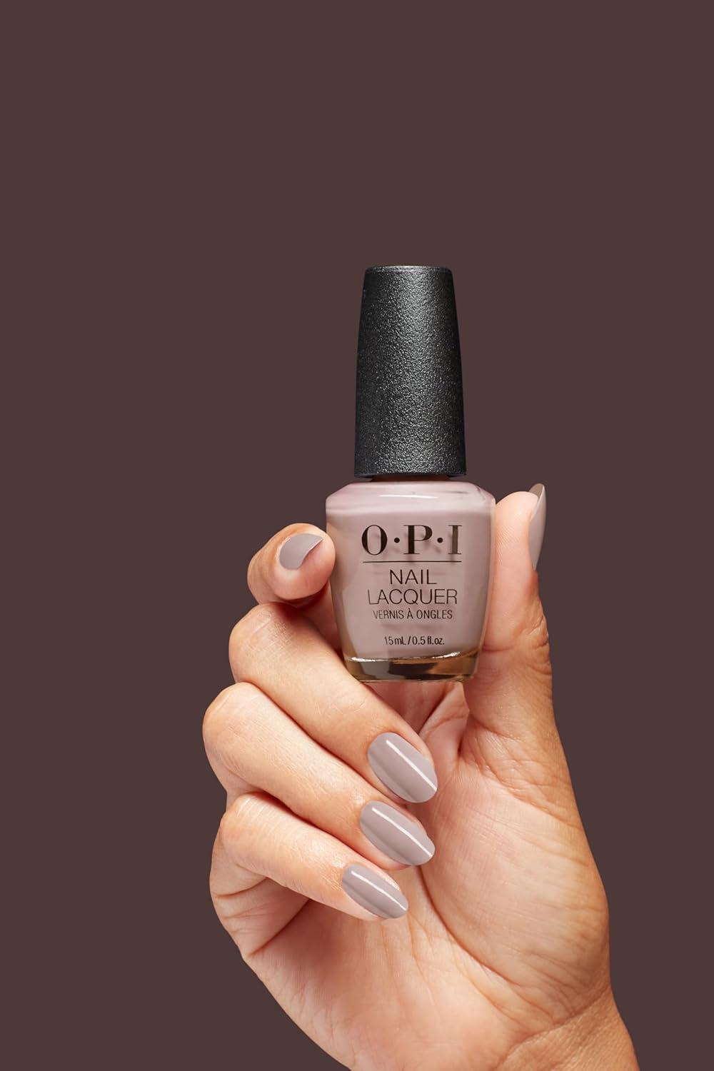 imageOPI Nail Lacquer Nail Polish  Opaque Crme and Sheer Nail Polish Shades  Fast Drying Streak Free and Chip Resistant Wear  Whats Your Manitude  Fall 2025Crimp and Proper  Opaque Cool Neutral Purple