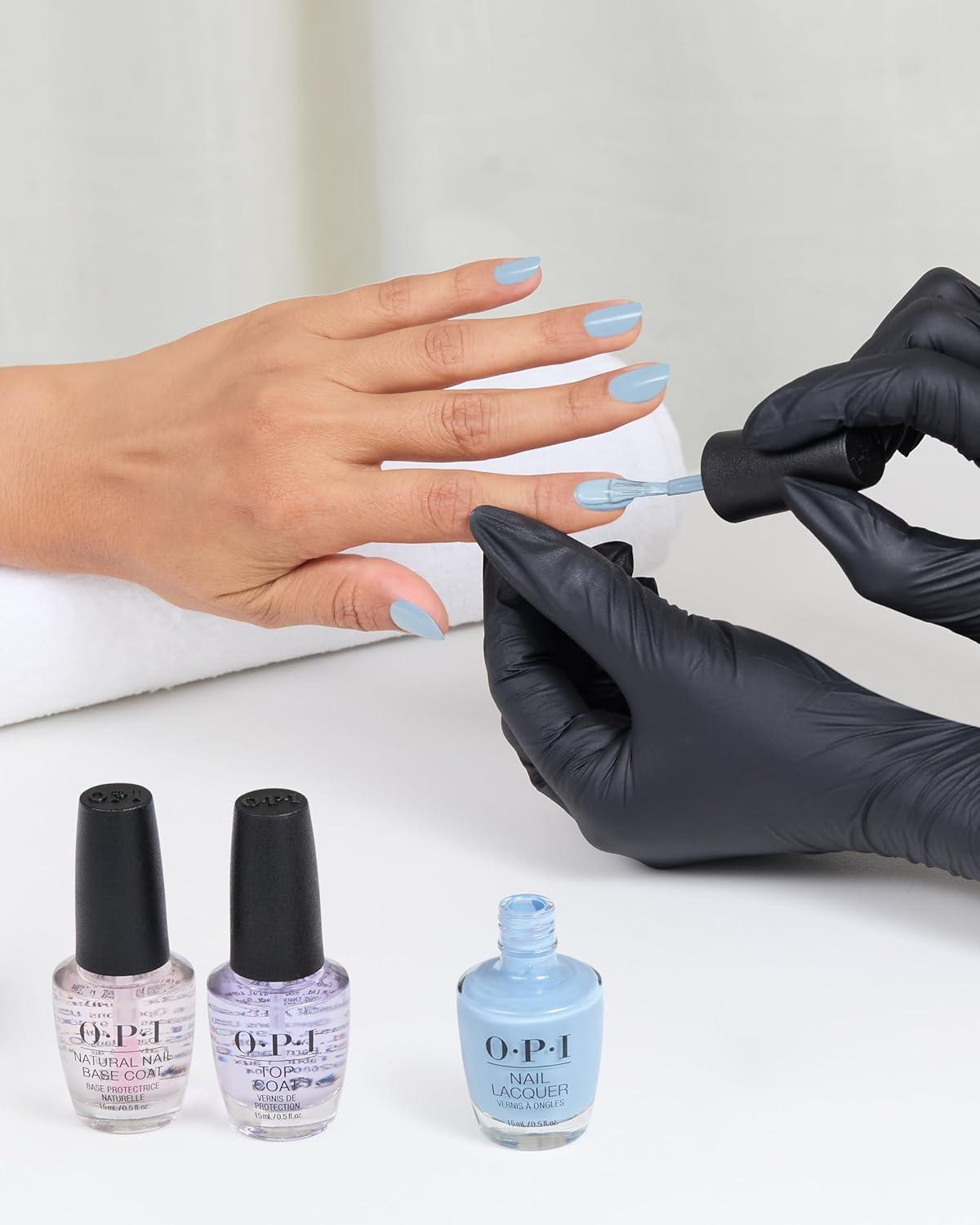 imageOPI Nail Lacquer Nail Polish  Opaque Crme and Sheer Nail Polish Shades  Fast Drying Streak Free and Chip Resistant Wear  Whats Your Manitude  Fall 2025Baggy Jean Baby  Opaque Cool Blue Gray