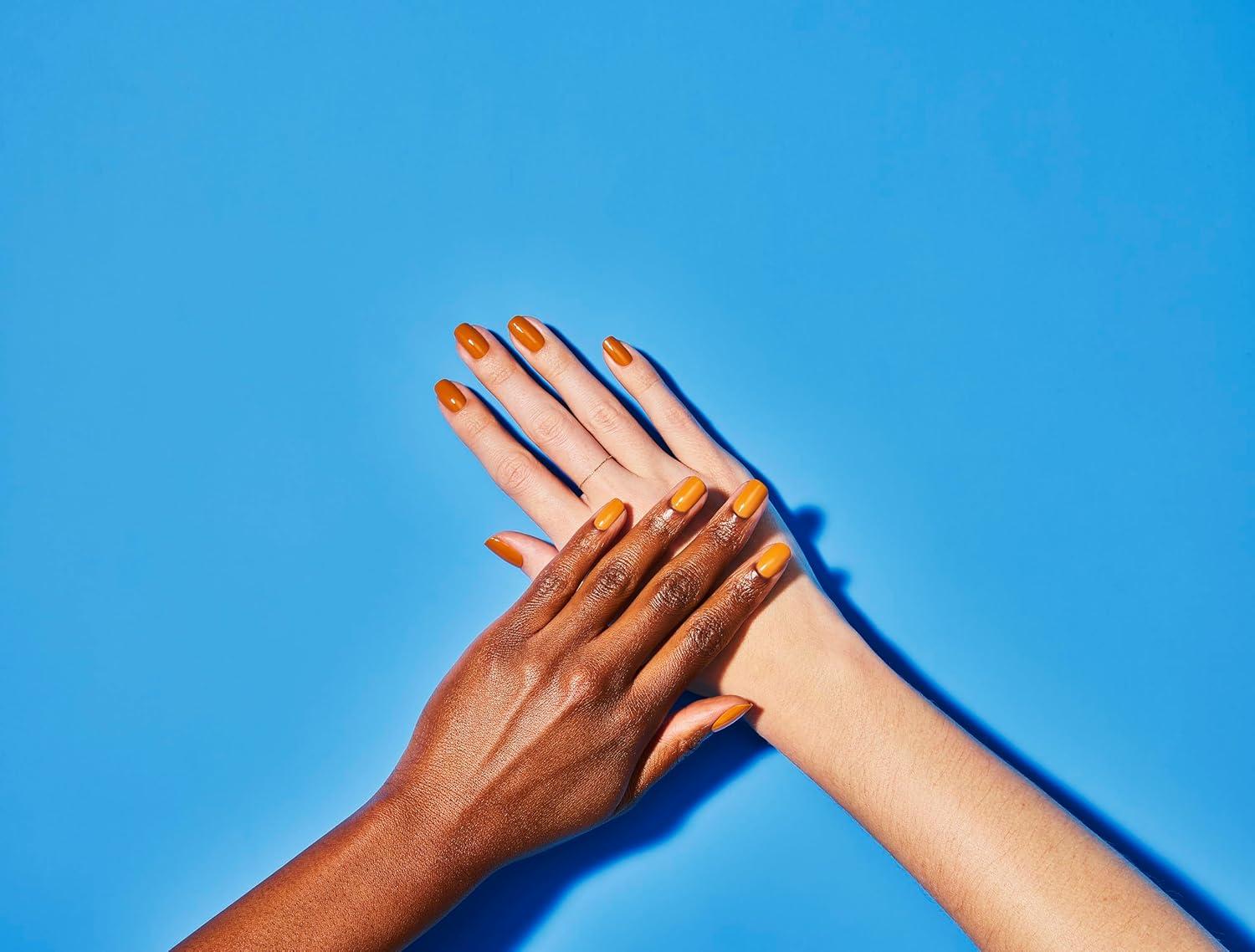 imageOPI Nail Lacquer Nail Polish  Opaque Crme and Sheer Nail Polish Shades  Fast Drying Streak Free and Chip Resistant Wear  Whats Your Manitude  Fall 2025Penny Loafer Lane  Opaque Dark Yellow Marigold