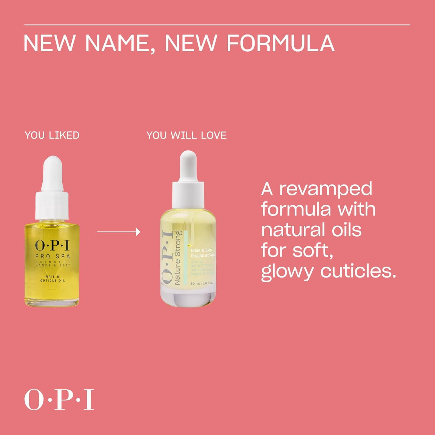 imageOPI Nature Strong Nails ampamp Skin  Moisturizing Cuticle Care ampamp Removal Treatments  Hydrating for Dry Cuticles Nails and Skin  Enriched with Smoothing Emollients ampamp Natural Ingredients  VeganCuticle Oil  Large