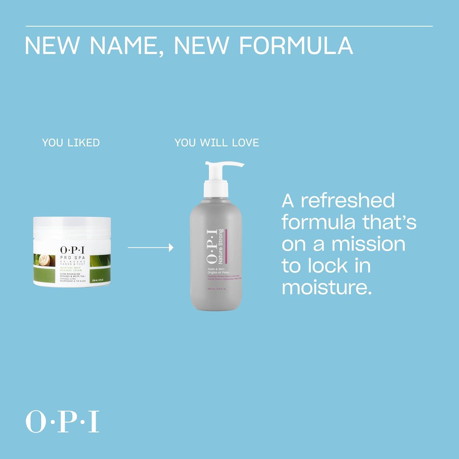 imageOPI Nature Strong Nails ampamp Skin  Moisturizing Cuticle Care ampamp Removal Treatments  Hydrating for Dry Cuticles Nails and Skin  Enriched with Smoothing Emollients ampamp Natural Ingredients  VeganHand  Foot Cream