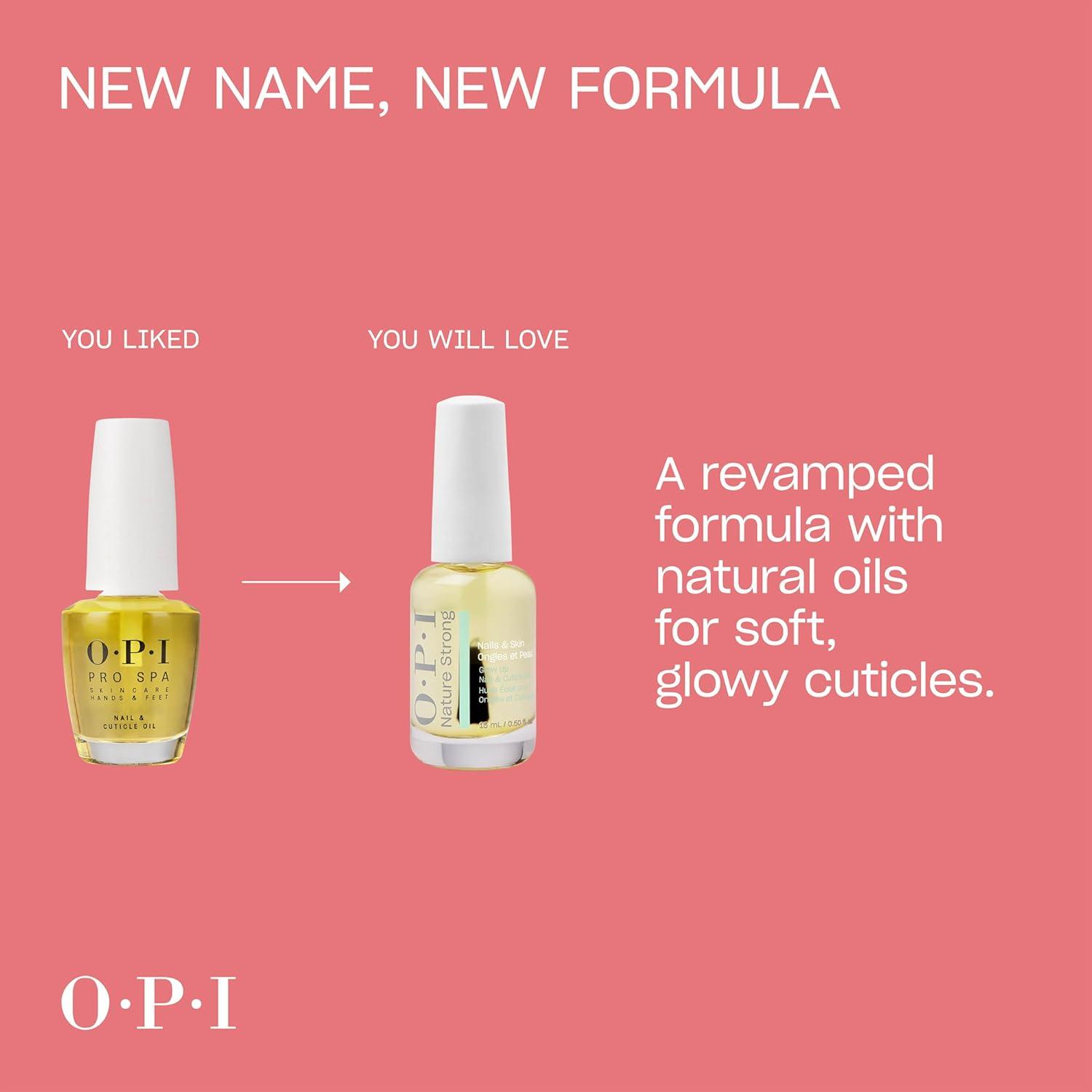 imageOPI Nature Strong Nails ampamp Skin  Moisturizing Cuticle Care ampamp Removal Treatments  Hydrating for Dry Cuticles Nails and Skin  Enriched with Smoothing Emollients ampamp Natural Ingredients  VeganCuticle Oil  Medium