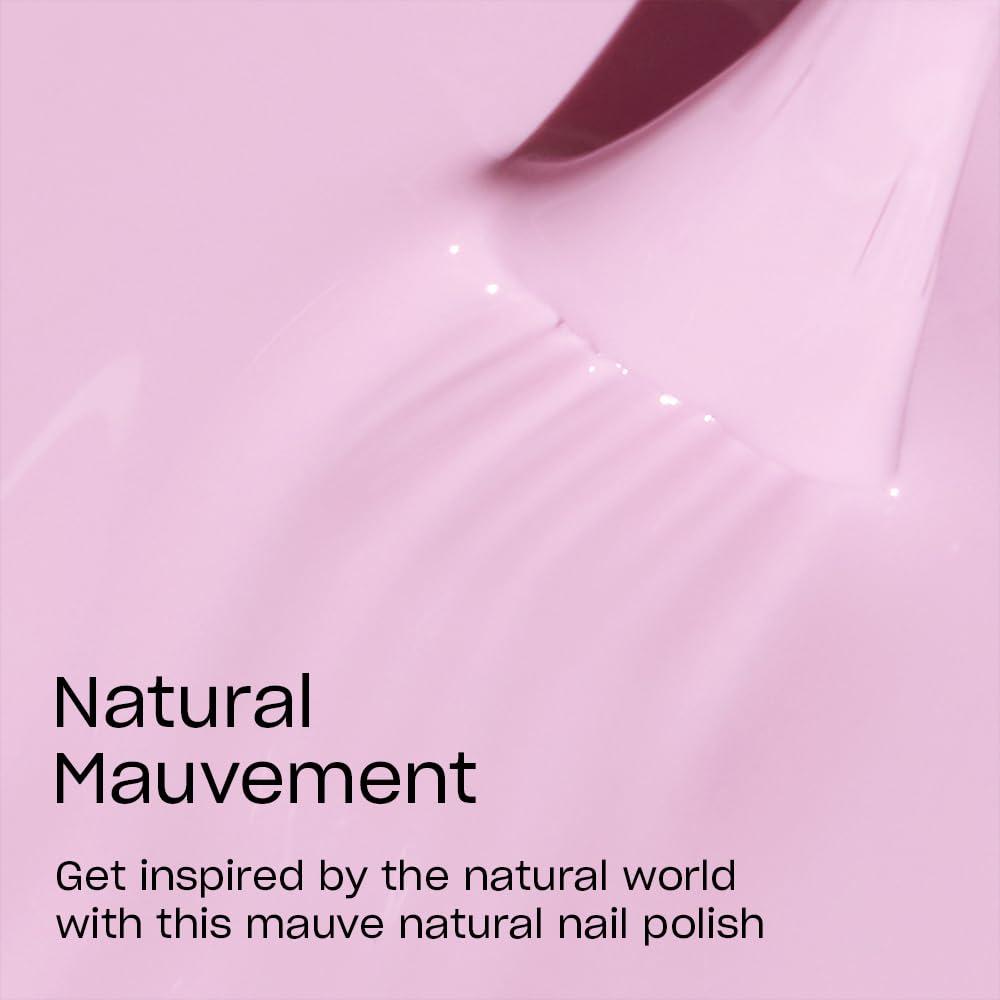 imageOPI Nature Strong Natural Origin 3Step System  Botanical Base Coat Top Coat and Various Nail Polish Colors  High Shine  Color Protection  EcoFriendly Plant Based Vegan ampamp Cruelty FreeNatural Mauvement