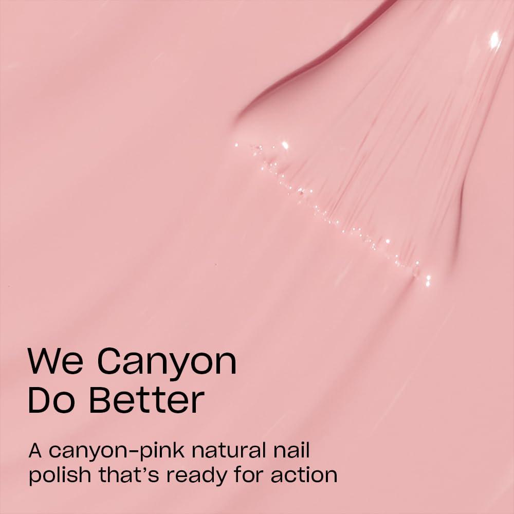 imageOPI Nature Strong Natural Origin 3Step System  Botanical Base Coat Top Coat and Various Nail Polish Colors  High Shine  Color Protection  EcoFriendly Plant Based Vegan ampamp Cruelty FreeWe Canyon Do Better