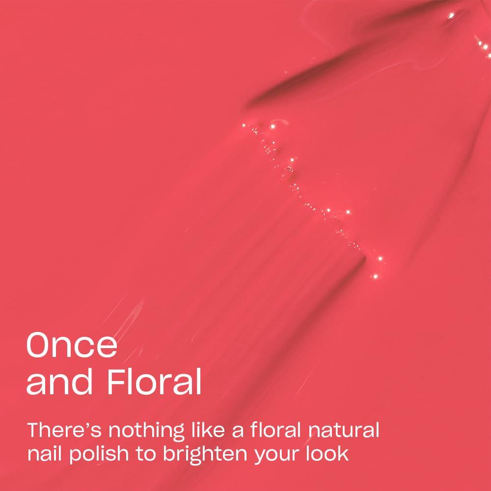 imageOPI Nature Strong Natural Origin 3Step System  Botanical Base Coat Top Coat and Various Nail Polish Colors  High Shine  Color Protection  EcoFriendly Plant Based Vegan ampamp Cruelty FreeOnce and Floral