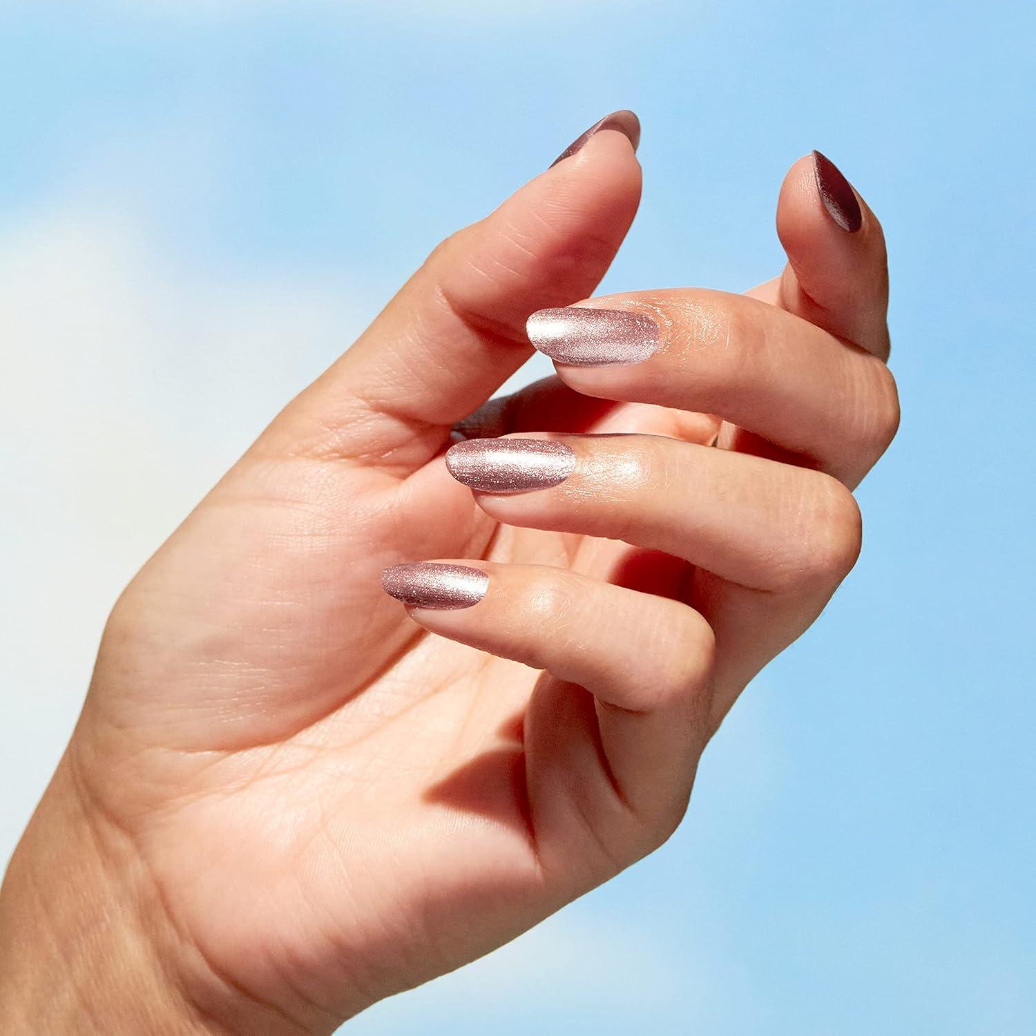 imageOPI Nature Strong Natural Origin 3Step System  Botanical Base Coat Top Coat and Various Nail Polish Colors  High Shine  Color Protection  EcoFriendly Plant Based Vegan ampamp Cruelty FreeIntentions are Rose Gold