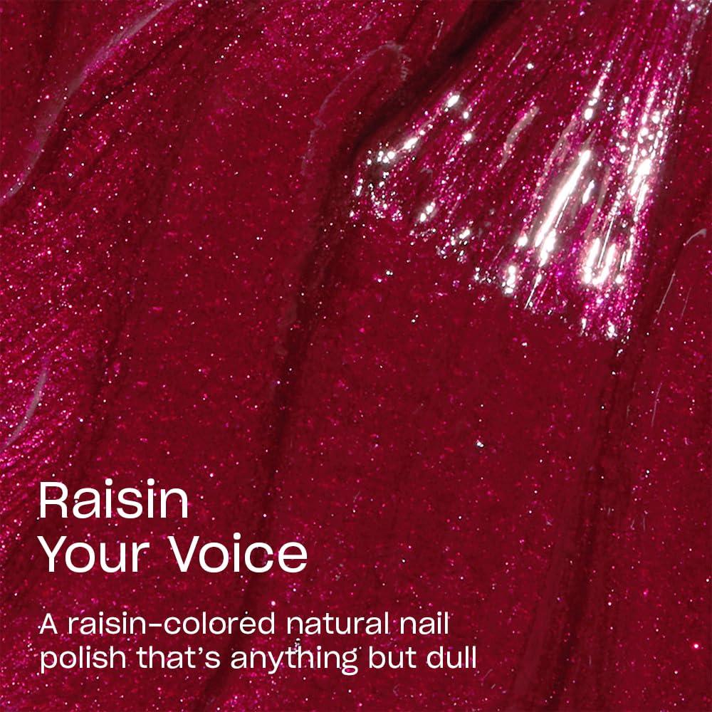 imageOPI Nature Strong Natural Origin 3Step System  Botanical Base Coat Top Coat and Various Nail Polish Colors  High Shine  Color Protection  EcoFriendly Plant Based Vegan ampamp Cruelty FreeRaisin Your Voice