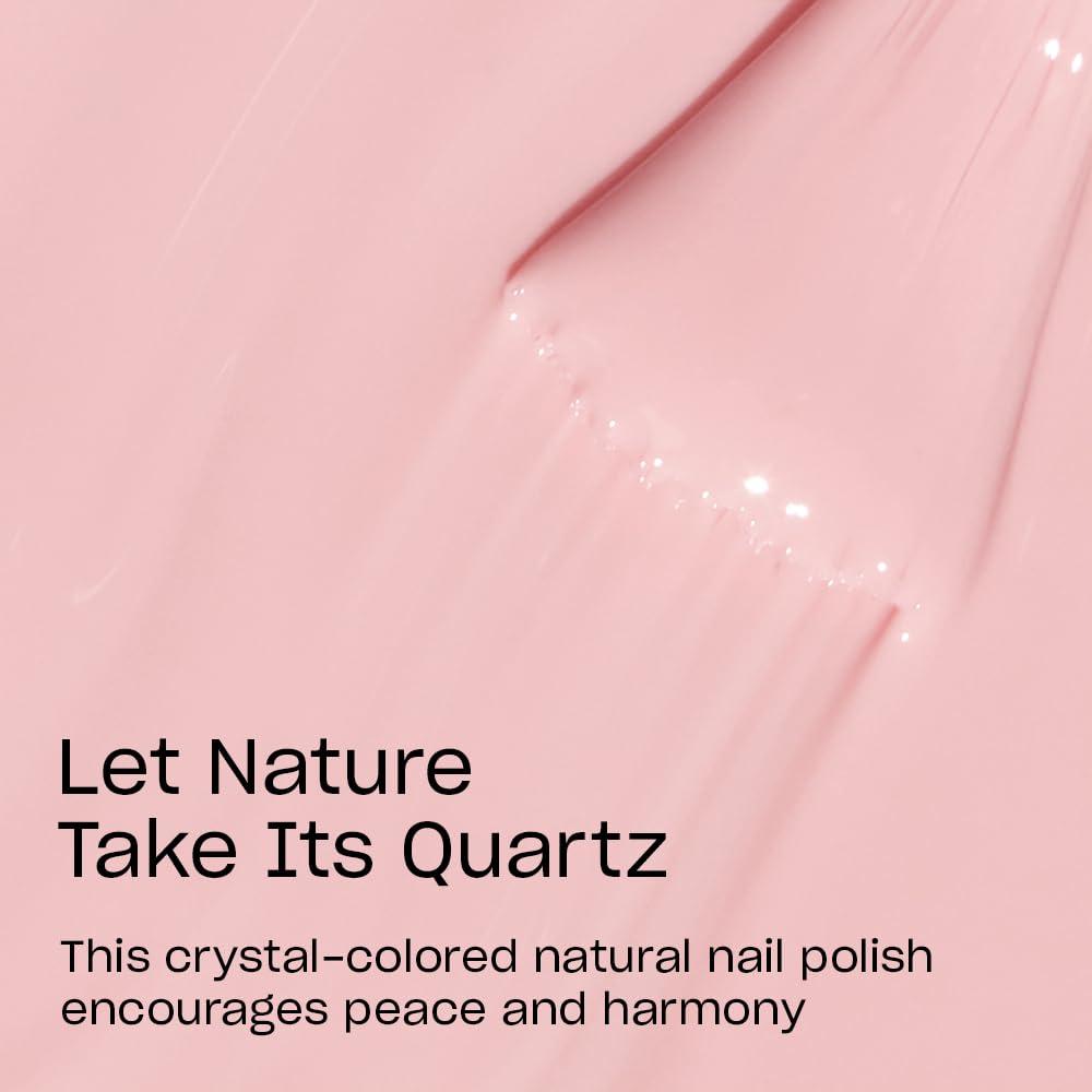 imageOPI Nature Strong Natural Origin 3Step System  Botanical Base Coat Top Coat and Various Nail Polish Colors  High Shine  Color Protection  EcoFriendly Plant Based Vegan ampamp Cruelty FreeLet Nature Take Its Quartz