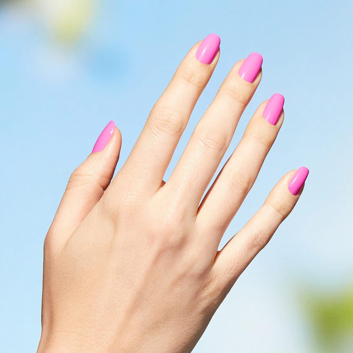 imageOPI Nature Strong Natural Origin 3Step System  Botanical Base Coat Top Coat and Various Nail Polish Colors  High Shine  Color Protection  EcoFriendly Plant Based Vegan ampamp Cruelty FreeEmflowered