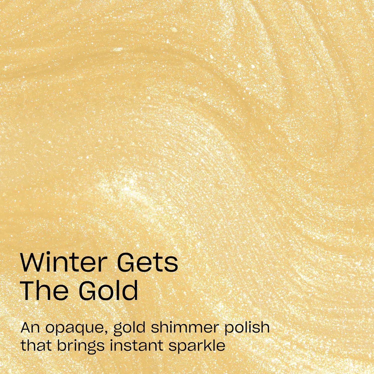 imageOPI RapiDry Quick Dry Nail Polish Colors  Opaque Crme ampamp Shimmer Winter Shades  Smudge Proof and Fast Drying in 60 Seconds  Vegan Formula  Snow Time to Waste  Holiday 2025Winter Gets the Gold  Opaque Bright Warm Yellow Gold Shimmer