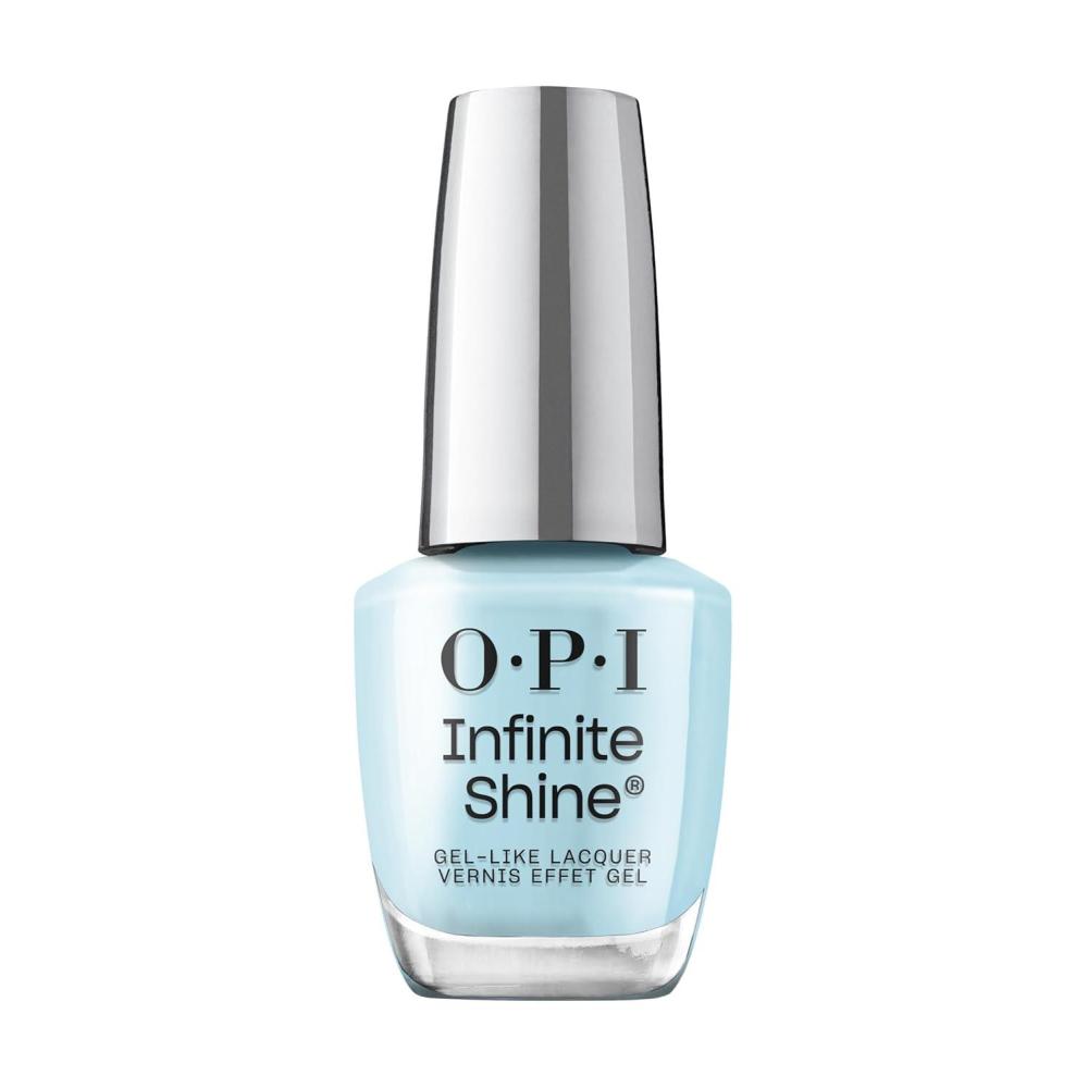 imageOPI Infinite Shine GelLike Lacquer  Opaque Crme Shimmer and Sheer Long Lasting Wear Vegan Nail Polish Shades  Whats Your Manitude  Fall 2025Totally Tubluear  Opaque Soft Bright Blue Gray