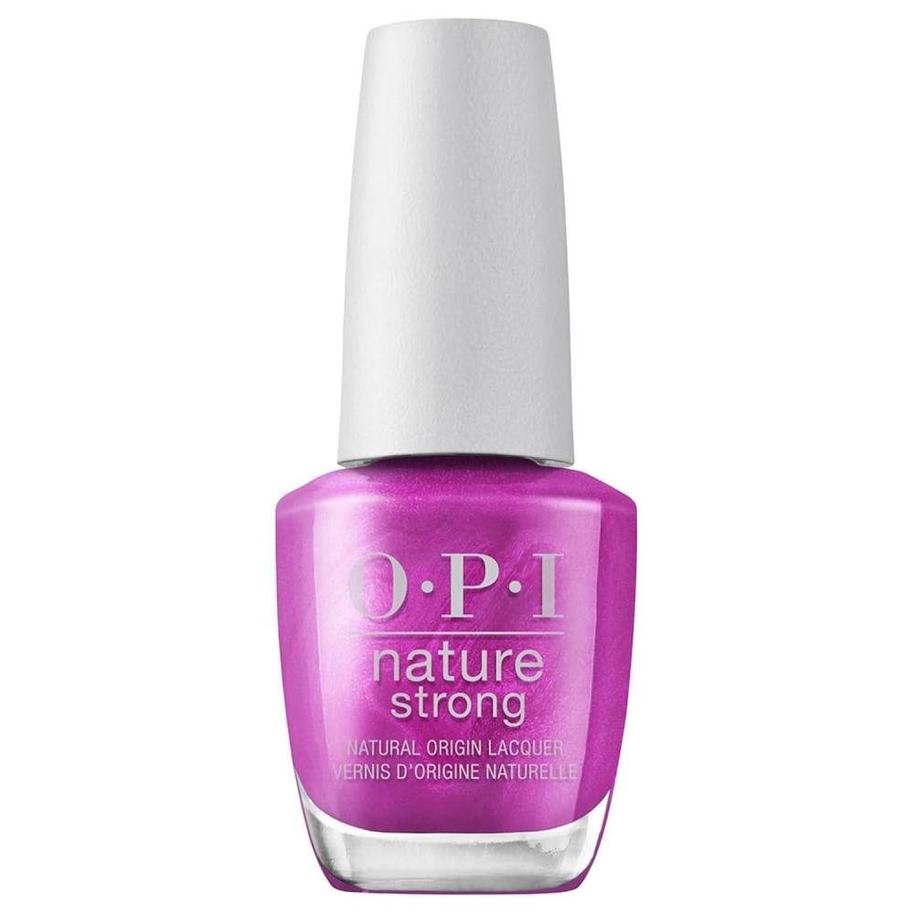 imageOPI Nature Strong Natural Origin 3Step System  Botanical Base Coat Top Coat and Various Nail Polish Colors  High Shine  Color Protection  EcoFriendly Plant Based Vegan ampamp Cruelty FreeThistle Make You Bloom