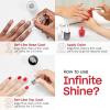 imageOPI Infinite Shine GelLike Lacquer  Opaque Crme Shimmer and Sheer Long Lasting Wear Vegan Nail Polish Shades  Whats Your Manitude  Fall 2025Belly Button Bling  SemiSheer Dark Soft Grey Silver Shimmer
