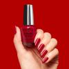imageOPI Infinite Shine Nail Polish Colors  SemiSheer Sheer Bright Opaque ampamp Shimmer Winter Shades  Long Lasting Wear  Good Enough to Treat Collection  Holiday 2025Gumdrop tha Ball  Opaque Bright Warm Red Crme