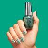 imageOPI Infinite Shine Nail Polish Colors  SemiSheer Sheer Bright Opaque ampamp Shimmer Winter Shades  Long Lasting Wear  Good Enough to Treat Collection  Holiday 2025Hang the Mintsell  Sheer Bright Neutral Mint Green Shimmer
