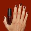 imageOPI Nail Lacquer Nail Polish Colors  SemiSheer Opaque ampamp Shimmer Winter Shades  Fast Drying Streak Free ampamp Chip Resistant Wear  Good Enough to Treat Collection  Holiday 2025Starzipan on the Tree  Opaque Warm Dark Brown Crme