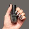 imageOPI Nail Lacquer Nail Polish Colors  SemiSheer Opaque ampamp Shimmer Winter Shades  Fast Drying Streak Free ampamp Chip Resistant Wear  Good Enough to Treat Collection  Holiday 2025Tempted to Lickorice  Opaque Dark Cool Gray Shimmer