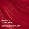 imageOPI RapiDry Quick Dry Nail Polish Colors  Opaque Crme ampamp Shimmer Winter Shades  Smudge Proof and Fast Drying in 60 Seconds  Vegan Formula  Snow Time to Waste  Holiday 2025Redy in Snow Time  Opaque Bright Warm Red Shimmer