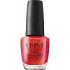 imageOPI Nail Lacquer Nail Polish Colors  SemiSheer Opaque ampamp Shimmer Winter Shades  Fast Drying Streak Free ampamp Chip Resistant Wear  Good Enough to Treat Collection  Holiday 2025Spread the Cherry  Opaque Bright Cherry Red Shimmer