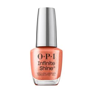 imageOPI Infinite Shine GelLike Lacquer  Opaque Crme Shimmer and Sheer Long Lasting Wear Vegan Nail Polish Shades  Whats Your Manitude  Fall 2025Knee High Stockblings  SemiSheer Bright Warm Apricot Silver Shimmer