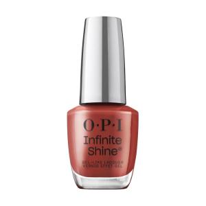 imageOPI Infinite Shine GelLike Lacquer  Opaque Crme Shimmer and Sheer Long Lasting Wear Vegan Nail Polish Shades  Whats Your Manitude  Fall 2025Nail Prep Rally  Opaque Dark Warm Red Brown
