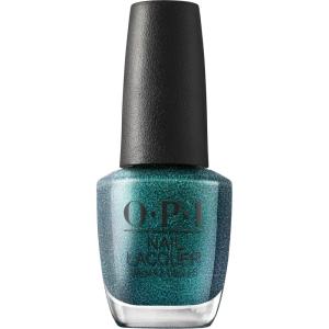 imageOPI Nail Lacquer Nail Polish Colors  SemiSheer Opaque ampamp Shimmer Winter Shades  Fast Drying Streak Free ampamp Chip Resistant Wear  Good Enough to Treat Collection  Holiday 2025Yuletide Sweetings  SemiSheer Cool Dark Green with Blue Shimmer