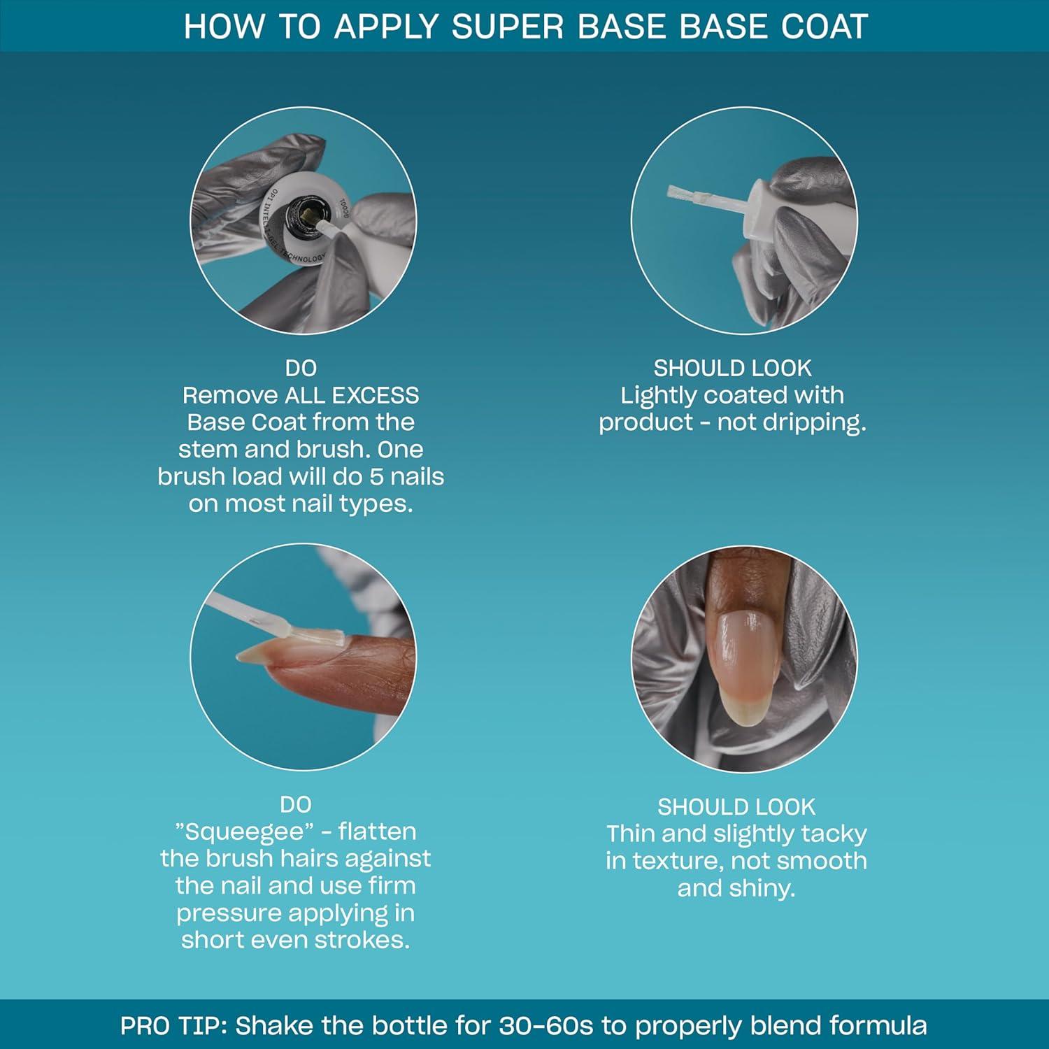 imageOPI GelColor Base ampamp Top Coats  Strong Adhesion High Shine ampamp Matte Finish for LED Cure Gel Nail Polish  Protects Color ampamp Nail Art  Prevents Discoloration or Chipping  Vegan ampamp HEMA Free  05 Fl OzSuper Base Base Coat