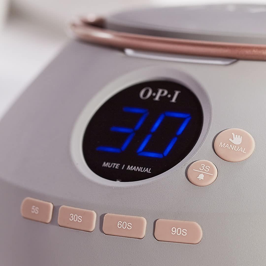 imageOPI Star Light Gel Lamp 30  Premium LED Lamp for Gel Nails  Drop Resistant  Uniform Curing  With Hand Plate ampamp Adaptor CordGel Lamp with Hand Plate  Adaptor