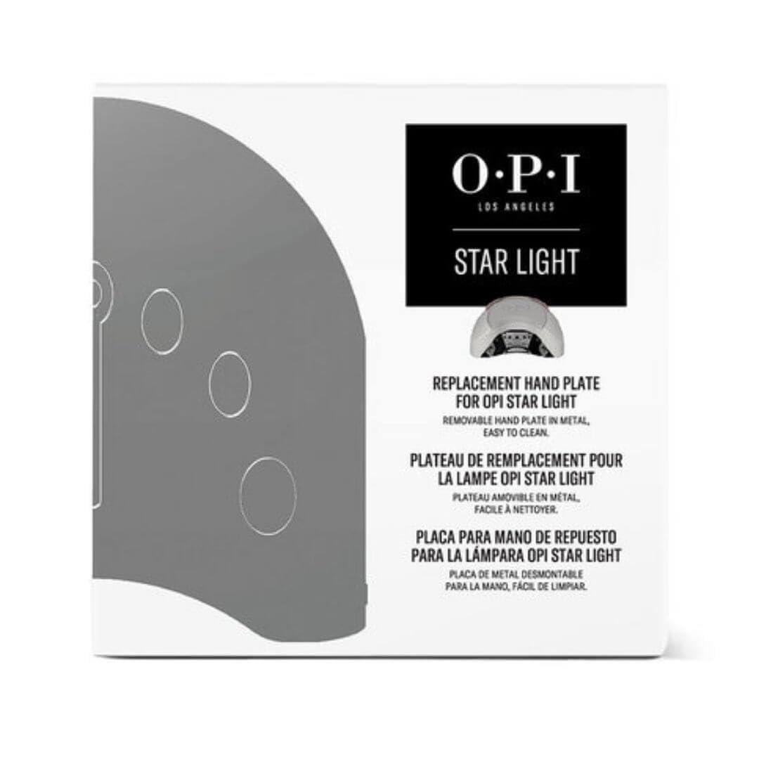 imageOPI Star Light Gel Lamp 30  Premium LED Lamp for Gel Nails  Drop Resistant  Uniform Curing  With Hand Plate ampamp Adaptor CordReplacement Hand Plate
