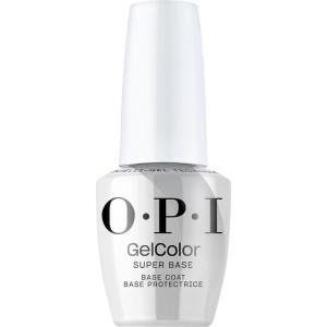 imageOPI GelColor Base ampamp Top Coats  Strong Adhesion High Shine ampamp Matte Finish for LED Cure Gel Nail Polish  Protects Color ampamp Nail Art  Prevents Discoloration or Chipping  Vegan ampamp HEMA Free  05 Fl OzSuper Base Base Coat