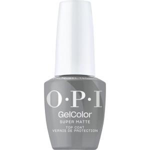 imageOPI GelColor Base ampamp Top Coats  Strong Adhesion High Shine ampamp Matte Finish for LED Cure Gel Nail Polish  Protects Color ampamp Nail Art  Prevents Discoloration or Chipping  Vegan ampamp HEMA Free  05 Fl OzSuper Matte Top Coat