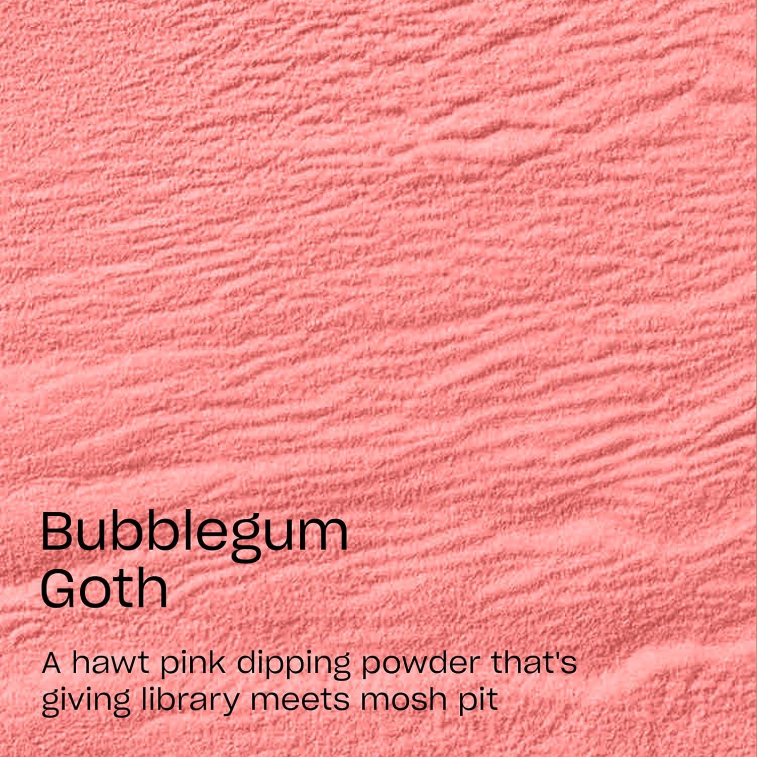 imageOPI Powder Perfection Nail Dipping PowderBubblegum Goth  Opaque Bright Warm Pink