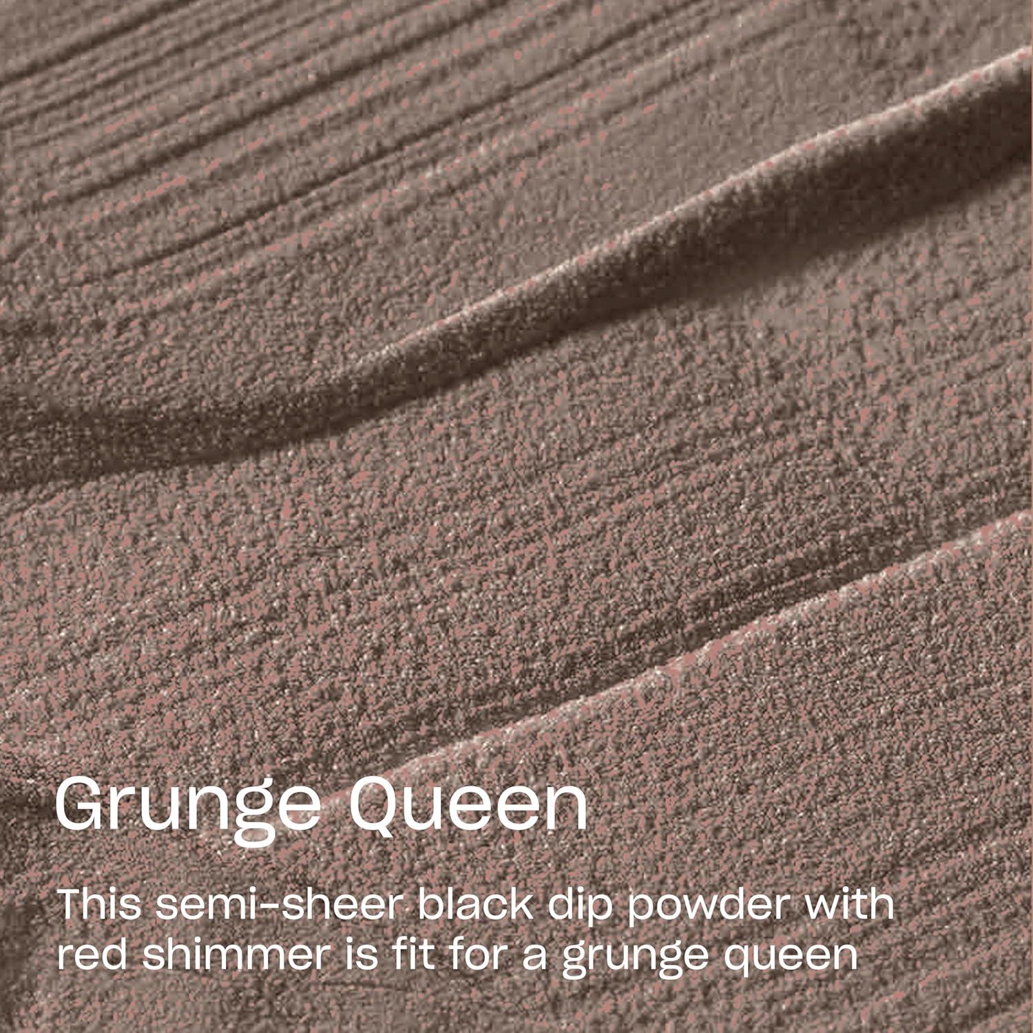 imageOPI Powder Perfection Nail Dipping PowderGrunge Queen  SemiSheer Dark RedCopper Shimmer