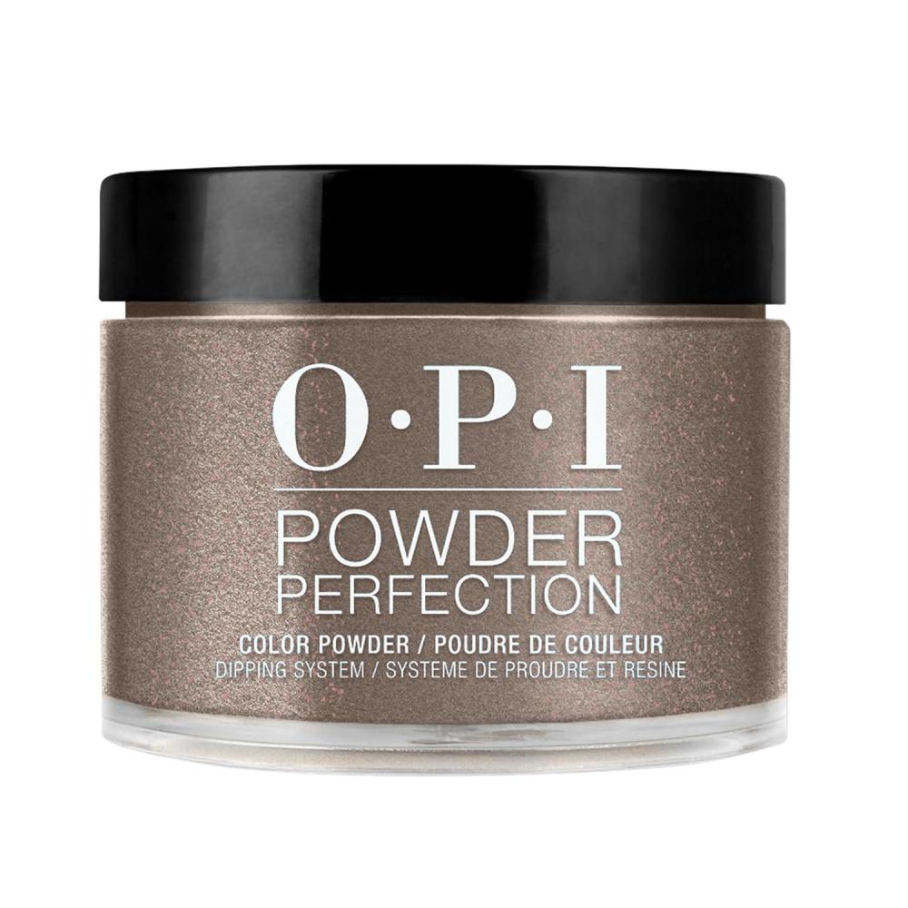 imageOPI Powder Perfection Nail Dipping PowderGrunge Queen  SemiSheer Dark RedCopper Shimmer