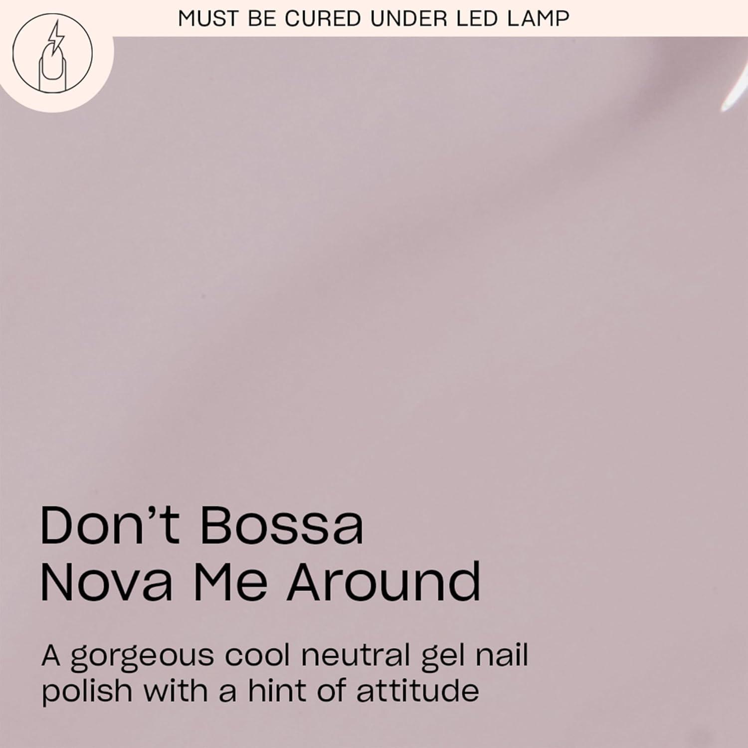 imageOPI GelColor LED Cure Gel Nail Polish  White Gray ampamp Black Shades  SalonQuality Shine LongLasting Wear  Easily Soak Off Removal  Vegan ampamp HEMA Free  05 Fl OzDont Bossa Nova Me Around  Opaque Cool Neutral PurpleGray