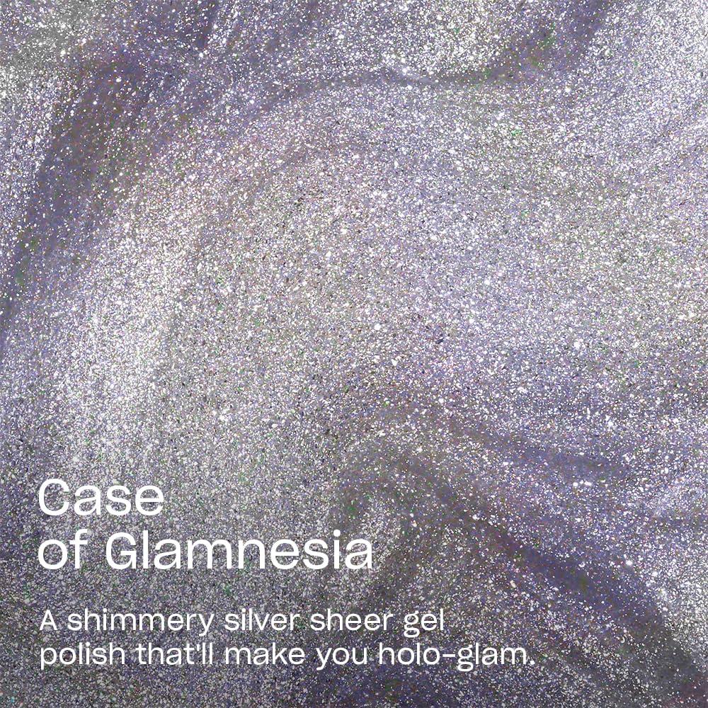 imageOPI GelColor LED Cure Gel Nail Polish  White Gray ampamp Black Shades  SalonQuality Shine LongLasting Wear  Easily Soak Off Removal  Vegan ampamp HEMA Free  05 Fl OzCase of Glamnesia  Sheer Pastel Silver Shimmer