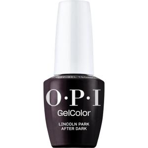 imageOPI GelColor LED Cure Gel Nail Polish  White Gray ampamp Black Shades  SalonQuality Shine LongLasting Wear  Easily Soak Off Removal  Vegan ampamp HEMA Free  05 Fl OzLincoln Park After Dark  Opaque Dark Cool Purple