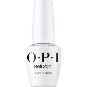 imageOPI GelColor LED Cure Gel Nail Polish  White Gray ampamp Black Shades  SalonQuality Shine LongLasting Wear  Easily Soak Off Removal  Vegan ampamp HEMA Free  05 Fl OzAlpine Snow  Opaque Soft White