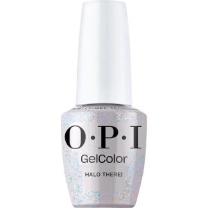 imageOPI GelColor LED Cure Gel Nail Polish  White Gray ampamp Black Shades  SalonQuality Shine LongLasting Wear  Easily Soak Off Removal  Vegan ampamp HEMA Free  05 Fl OzHalo There  Opaque Bright Silver Glitter