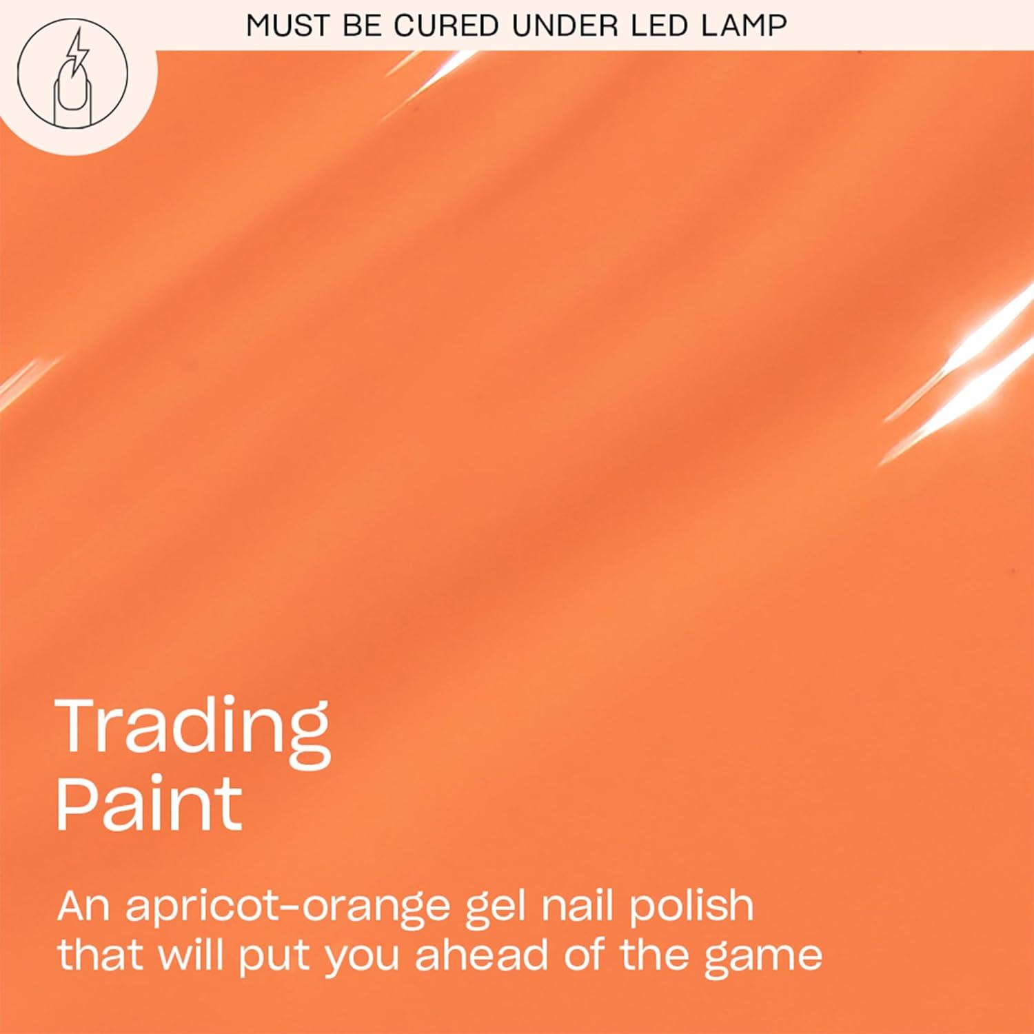 imageOPI GelColor LED Cure Gel Nail Polish  Yellow ampamp Orange Shades  SalonQuality Shine LongLasting Wear  Easily Soak Off Removal  Vegan ampamp HEMA Free  05 Fl OzTrading Paint  Opaque Warm Orange