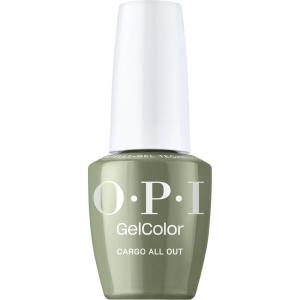 imageOPI GelColor  Opaque Crme and Sheer Shades  Long Lasting UV Cure Gel Nail Polish with High Shine  Vegan ampamp HEMA Free  Whats Your Manitude  Fall 2025Cargo All Out  Opaque Cool Army Green