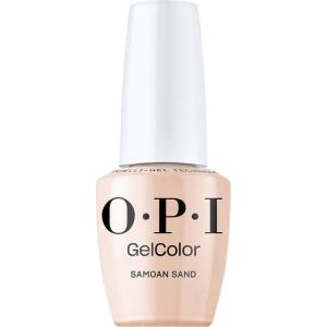 imageOPI GelColor LED Cure Gel Nail Polish  Nude ampamp Brown Shades  SalonQuality Shine LongLasting Wear  Easily Soak Off Removal  Vegan ampamp HEMA Free  05 Fl OzSamoan Sand  Sheer Soft Warm Beige Pink