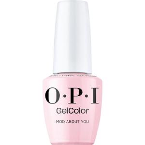 imageOPI GelColor LED Cure Gel Nail Polish  Pink ampamp Purple Shades  SalonQuality Shine LongLasting Wear  Easily Soak Off Removal  Vegan ampamp HEMA Free  05 Fl OzMod About You  Opaque Soft Pastel Pink