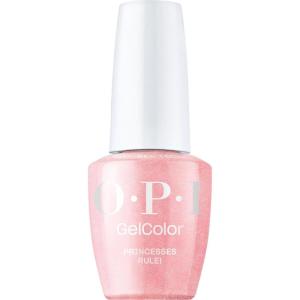 imageOPI GelColor LED Cure Gel Nail Polish  Pink ampamp Purple Shades  SalonQuality Shine LongLasting Wear  Easily Soak Off Removal  Vegan ampamp HEMA Free  05 Fl OzPrincesses Rule  Sheer Cool Pink Shimmer