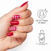 image:imageOPI Sticking Point Big Apple Pie  Short Almond Opaque Bold Red with White Gingham Nail Art Instant No Glue Press On Nails  30 Count with Adhesive Tabs  DamageFree Wear  Spring 2026