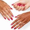 image:imageOPI Sticking Point Big Apple Pie  Short Almond Opaque Bold Red with White Gingham Nail Art Instant No Glue Press On Nails  30 Count with Adhesive Tabs  DamageFree Wear  Spring 2026
