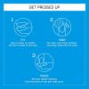 image:imageOPI Sticking Point Parlez Blue Francais  Short Almond Opaque Neutral with Blue French Tip Nail Art Instant No Glue Press On Nails  30 Count with Adhesive Tabs  DamageFree Wear  Spring 2026