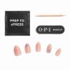 image:imageOPI Sticking Point  Instant No Glue Press On Nails  30 Count with Adhesive Tabs  Short Round Almond and Squoval  DamageFree Wear  Spring 2026Blueberry Hueberry  SemiSheer Neutral Peach
